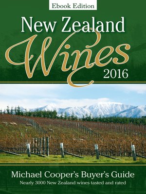 cover image of New Zealand Wines 2016 Ebook Edition